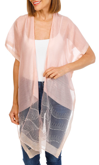 Thumbnail 1: Jessica McClintock Embellished Ombre Kimono 