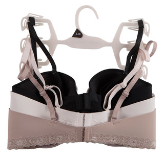 Thumbnail 2: Laura Ashley 3 Pk Lace Trim Convertible Bras 