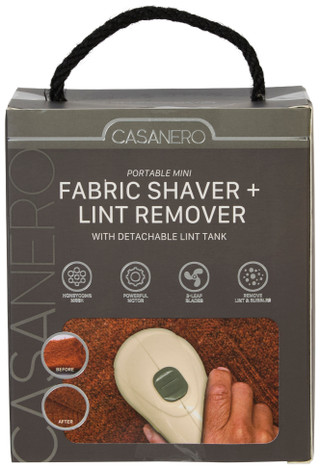 Thumbnail 2: CASANERO Portable Mini Fabric Shaver + Lint Remover 