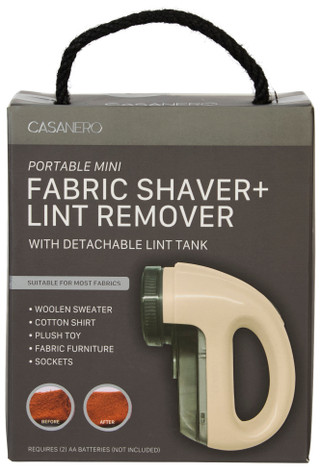 Thumbnail 1: CASANERO Portable Mini Fabric Shaver + Lint Remover 