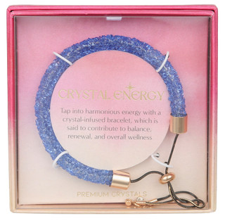 Thumbnail 1: Crystal Energy Crushed Crystal Slider Bracelet 
