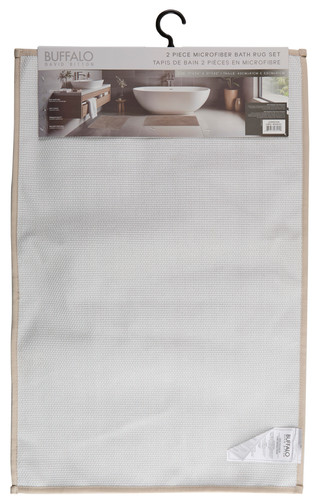 Thumbnail 2: Buffalo 2 Pc Lexington Bath Rug Set 
