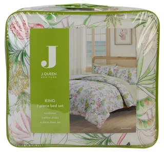 Thumbnail 1: J. Queen New York 7 Pc Flamingo Comforter Set 