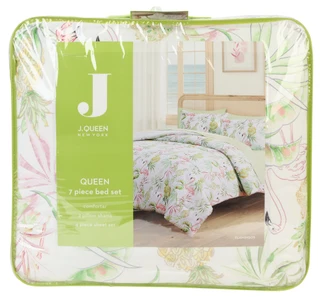 Thumbnail 2: J. Queen New York 7 Pc Flamingo Comforter Set 