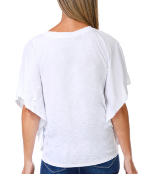 Thumbnail 3: Democracy Womens Elbow Sleeve Poncho Top 