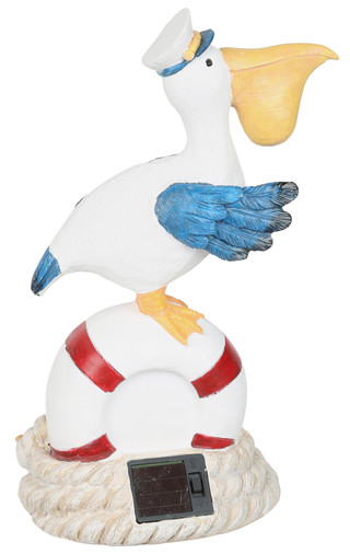 Thumbnail 2: Fancy That 6x12 Solar Pelican Garden Figurine 