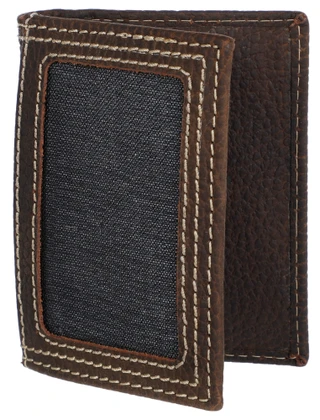 Thumbnail 2: Wrangler Genuine Leather Front Pocket Wallet 