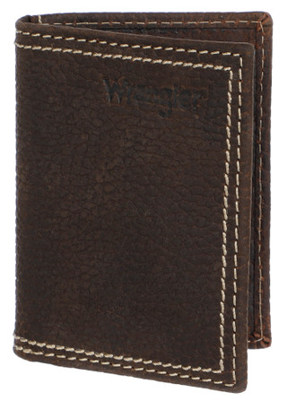 Thumbnail 3: Wrangler Genuine Leather Front Pocket Wallet 
