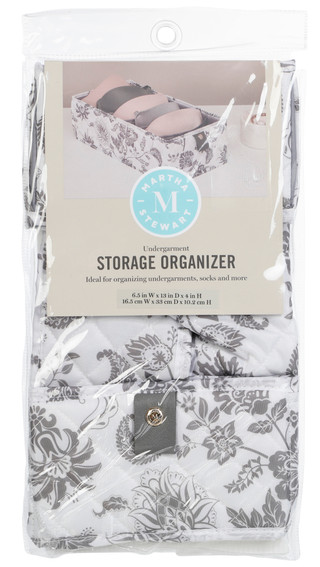 Thumbnail 1: Martha Stewart Undergarment Storage Organizer 