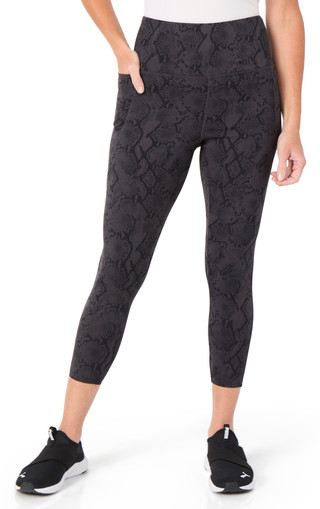 Thumbnail 1: Danskin Women's High Rise Active Cropped Leggings 