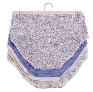 Thumbnail 2: Laura Ashley Women's 5 Pk Floral Super Soft Briefs 