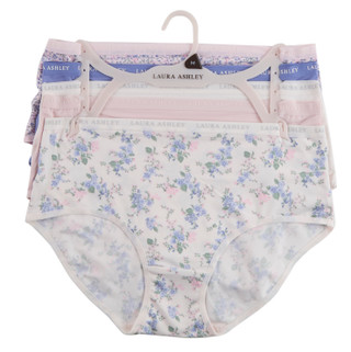 Thumbnail 1: Laura Ashley 5 Pk Women's Super Soft Briefs 