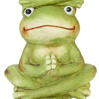 Thumbnail 2: SUNSET VISTA DESIGNS 25 in Stacked Frogs Garden Decor 