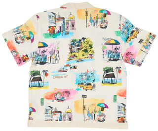 Thumbnail 2: MALIBU Men's Short Sleeve Button Down Shirt 