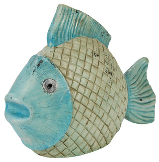 Thumbnail 1: Fancy That Fish Garden Figurine 