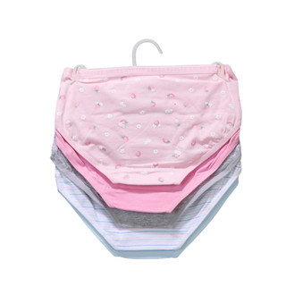 Thumbnail 3: Laura Ashley Girls 5 Pk Multi Briefs 