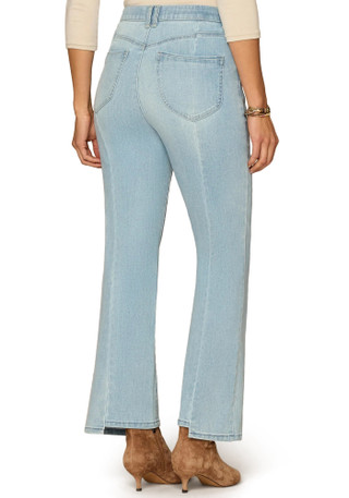 Thumbnail 3: Democracy Petite Ab Solutions Barely Boot Jeans 