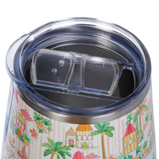 Thumbnail 2: Meteor Palm Royale Promenade Wine Tumbler 