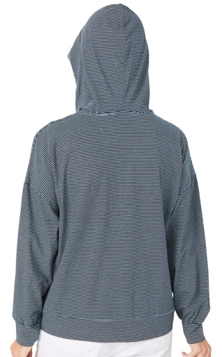 Thumbnail 2: Cyrus Women's Long Sleeve Striped Hoodie 