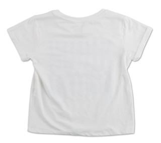 Thumbnail 2: Lily Bleu Girls Short Sleeve Rolled Cuff Tee 