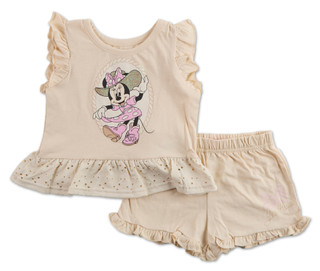 Thumbnail 1: Disney Toddler Girls Shorts Set 