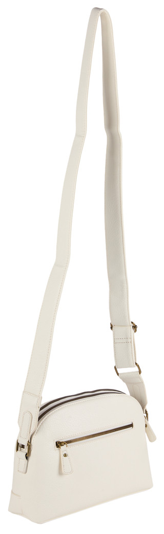 Thumbnail 2: White Mountain Laser Cut & Studded Dome Crossbody Bag 