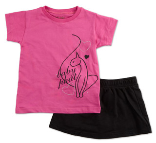 Thumbnail 1: Baby Phat Little Girls Skort Set 