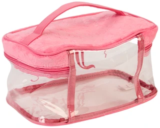 Thumbnail 3: Juicy Couture Logo Travel Cosmetic Bag with Bottle 