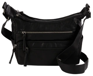 Thumbnail 1: Bueno Vintage Dual Section Crossbody with 3 Front Compartments 