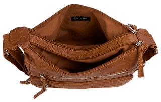 Thumbnail 3: Bueno Vintage Dual Section Crossbody with 3 Front Compartments 