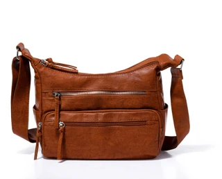 Thumbnail 1: Bueno Vintage Dual Section Crossbody with 3 Front Compartments 