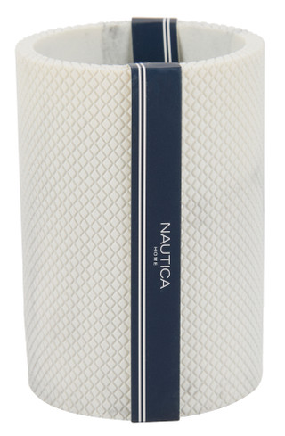 Thumbnail 1: Nautica Marble Herringbone Tumbler 