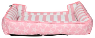 Thumbnail 2: PET POSSE 24x 18 Starfish & Stripes Cuddly Pet Bed 