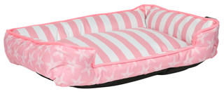 Thumbnail 1: PET POSSE 24x 18 Starfish & Stripes Cuddly Pet Bed 