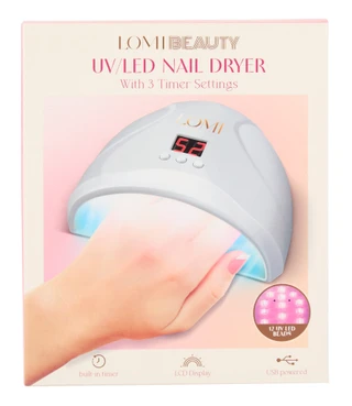 Thumbnail 1: Lomi Beauty UV/LED Nail Dryer w/ 3 Timer Settings 