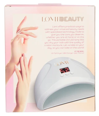 Thumbnail 2: Lomi Beauty UV/LED Nail Dryer w/ 3 Timer Settings 