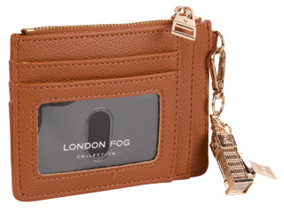 Thumbnail 2: London Fog Winslow Mini Wallet with London Sites Charm 