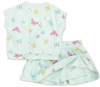 Thumbnail 2: Jessica Simpson Toddler Girls 2 Pc Skirt Set 