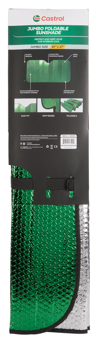 Thumbnail 2: Castrol Jumbo Foldable Sunshade 