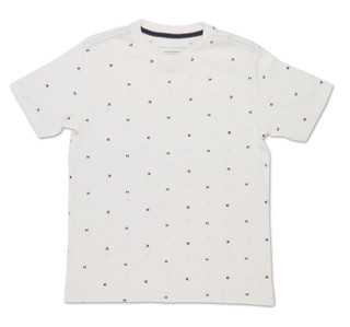 Thumbnail 1: Tommy Hilfiger Boys Logo Print Tee  