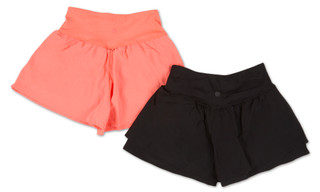 Thumbnail 2: Yogalicious Girls Active 2 Pk Shorts  