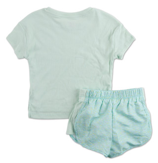 Thumbnail 2: New Balance Girls Active 2 Pc Shorts Set 