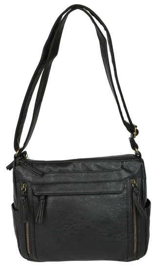Thumbnail 1: Bueno Vintage Two Compartment Satchel with Shoulder Strap 