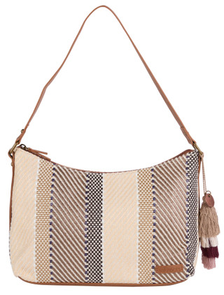 Thumbnail 1: Sakroots Banyan Batik Hobo Bag with Tassel Charm 