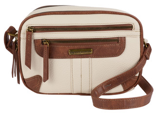 Thumbnail 1: White Mountain Dual Compartment Camera Bag with Strap 