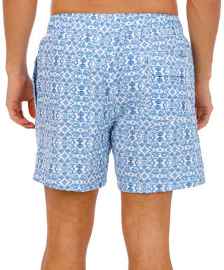 Thumbnail 3: Vintage Summer Men's Floral Volley Swim Trunks 