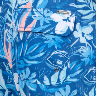 Thumbnail 2: Vintage Summer Men's Hawaiian Volley Swim Trunks 