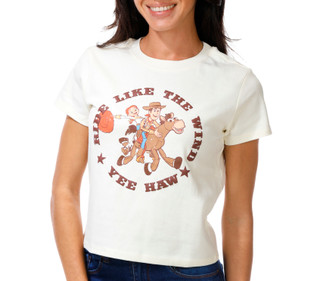 Thumbnail 1: Disney Junior's Short Sleeve Toy Story Woody & Jessie Tee 