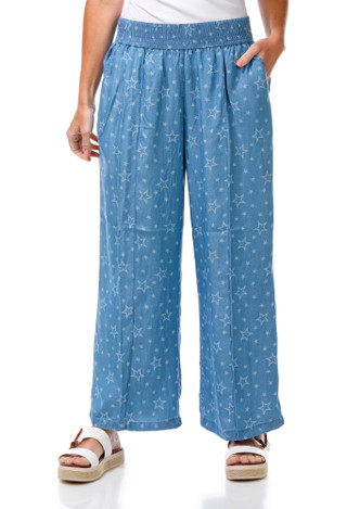 Thumbnail 1: Nicole Miller Women's Star Print Pants 