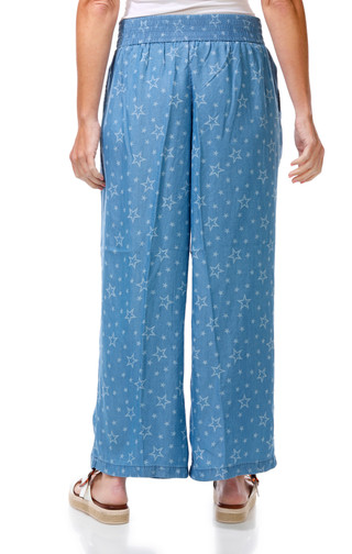 Thumbnail 2: Nicole Miller Women's Star Print Pants 